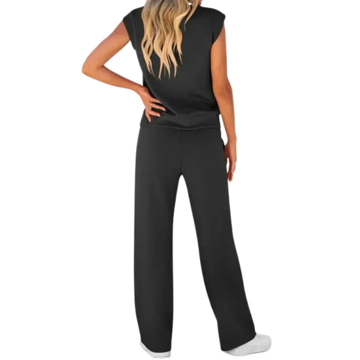KAIYA™ – Casual Veraniego Suave Conjunto Coordinado de Lounge