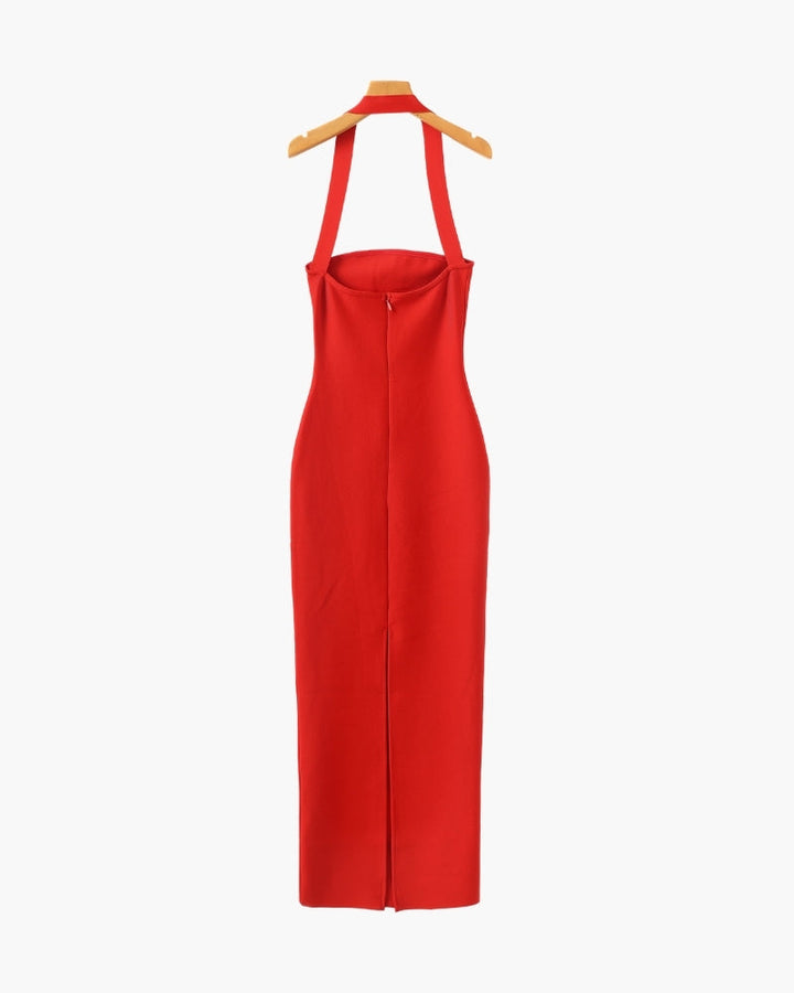 Vestido Maxi Halter | Alessia