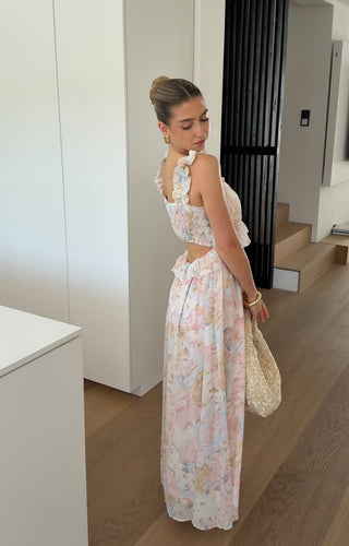 Vestido Largo Floral