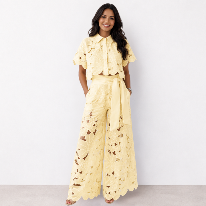 Isabela | Conjunto Elegante de Encaje