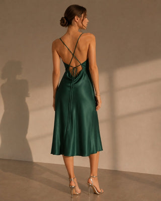 Vestido Satinado | Siena