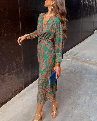 Violeta | Vestido maxi de línea A para invitadas de boda