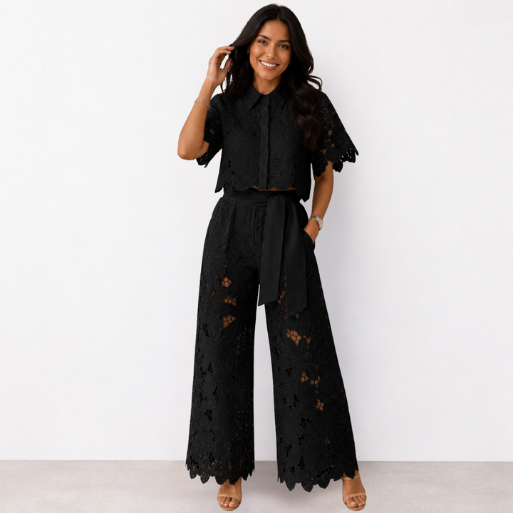 Isabela | Conjunto Elegante de Encaje