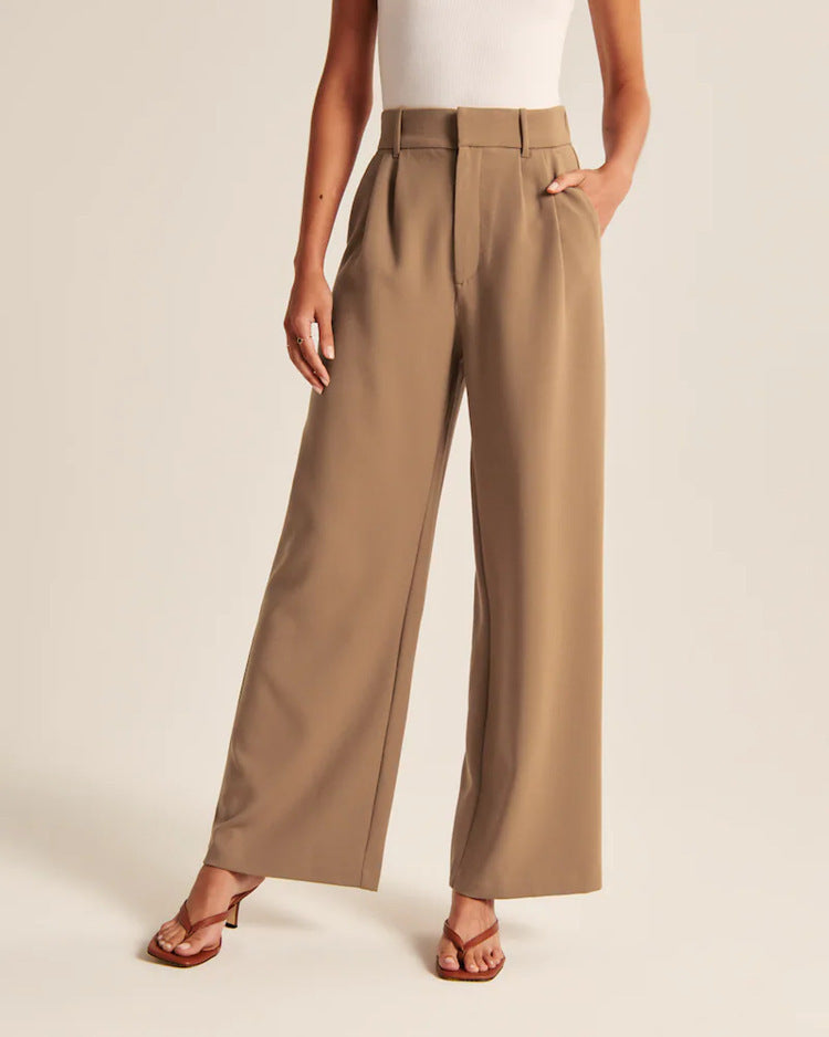 Pantalón Alba | Cintura Alta y Pierna Ancha