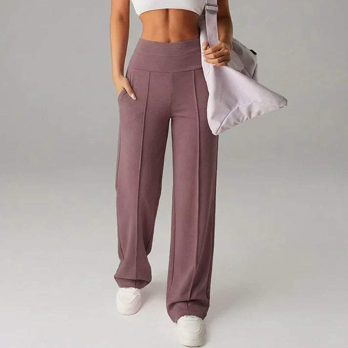 Alba – Pantalón recto de corte amplio