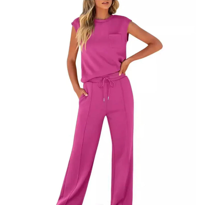 KAIYA™ – Casual Veraniego Suave Conjunto Coordinado de Lounge