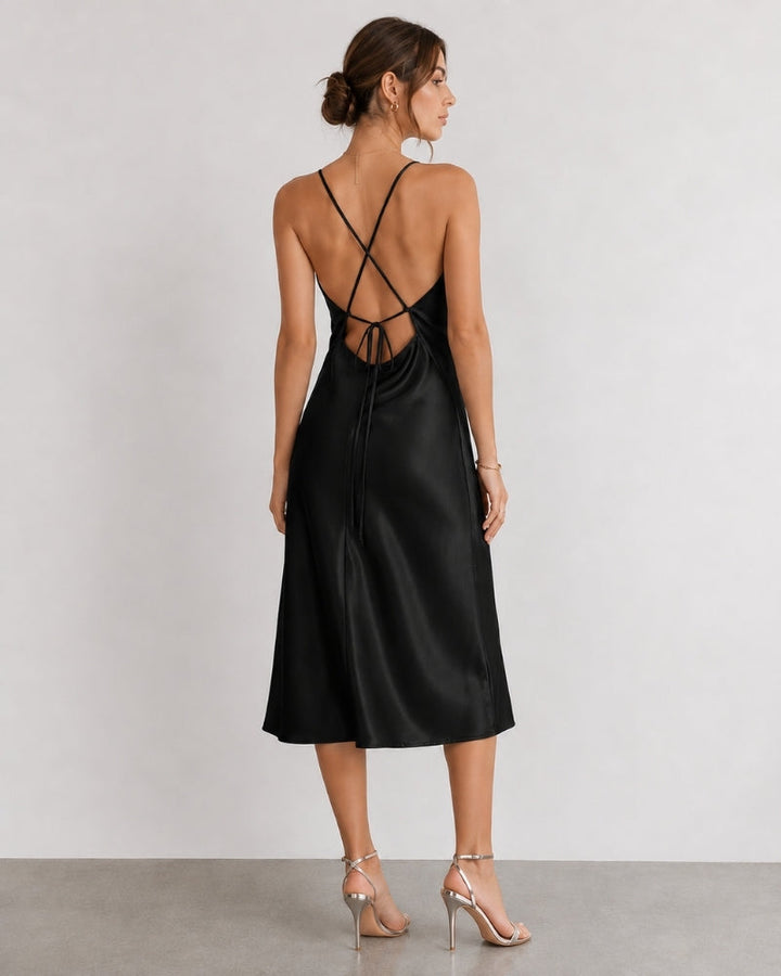 Vestido Satinado | Siena