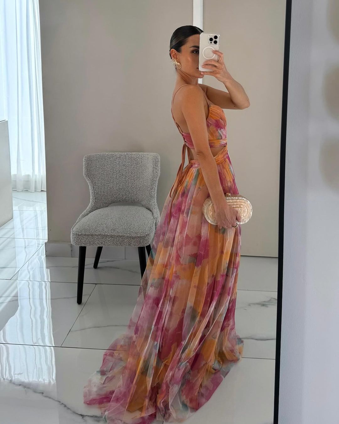 DELACROIX | Vestido Maxi Floral Elegante — Edición Limitada