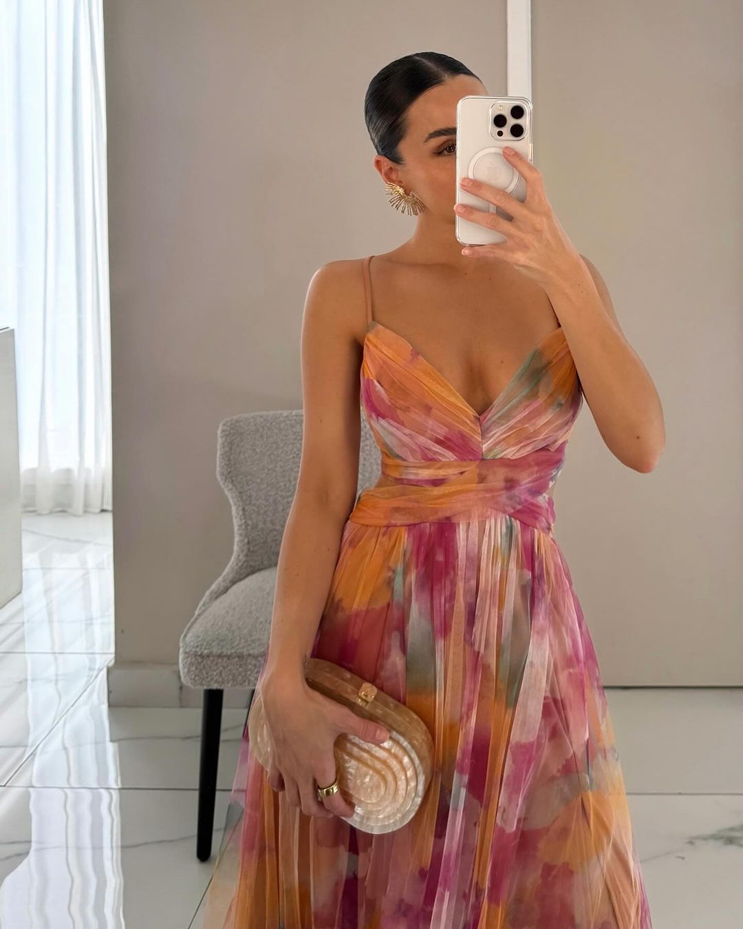 DELACROIX | Vestido Maxi Floral Elegante — Edición Limitada