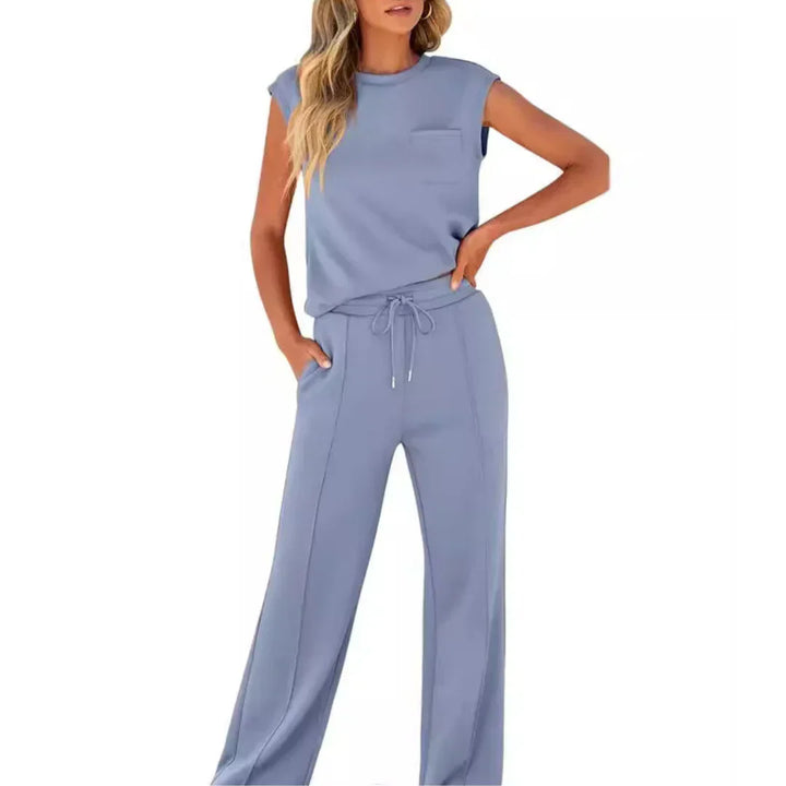 KAIYA™ – Casual Veraniego Suave Conjunto Coordinado de Lounge