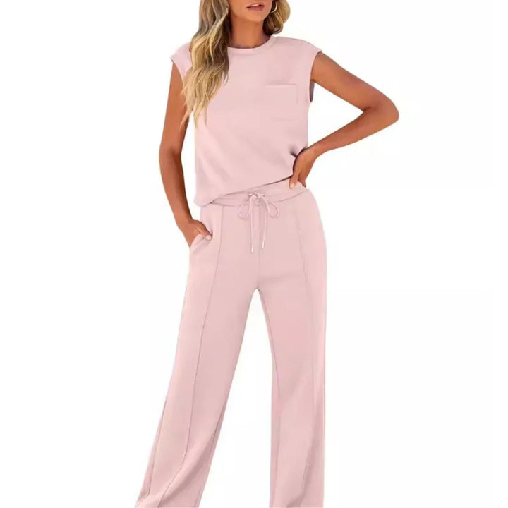 KAIYA™ – Casual Veraniego Suave Conjunto Coordinado de Lounge