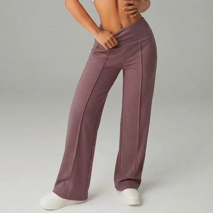 Alba – Pantalón recto de corte amplio
