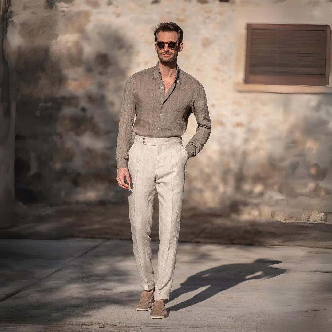 Pantalón de Lino | Gold Coast