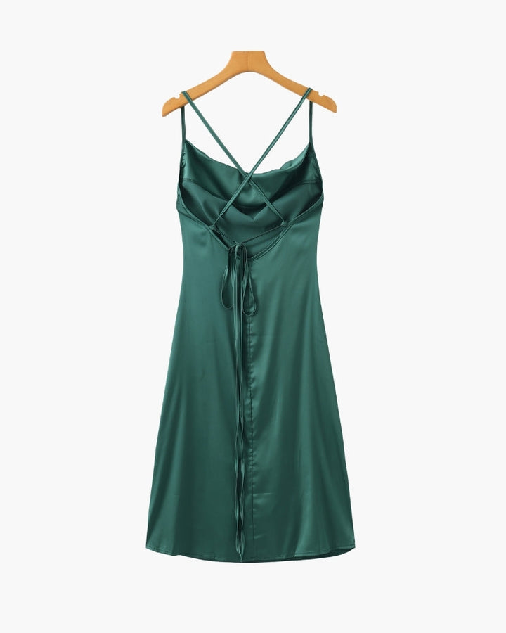 Vestido Satinado | Siena