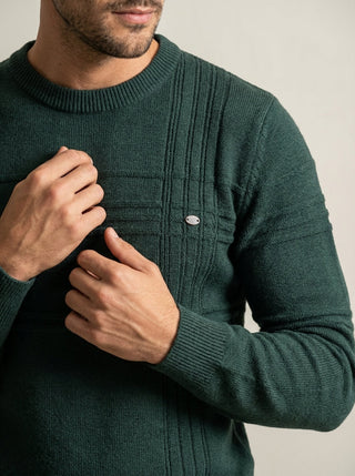 Nico - Suéter Elegante con Diseño de Rombos