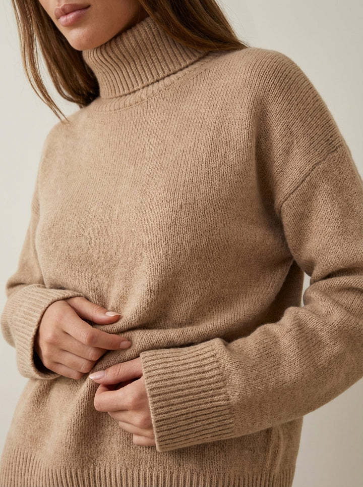Agata - Jersey de Cuello Alto