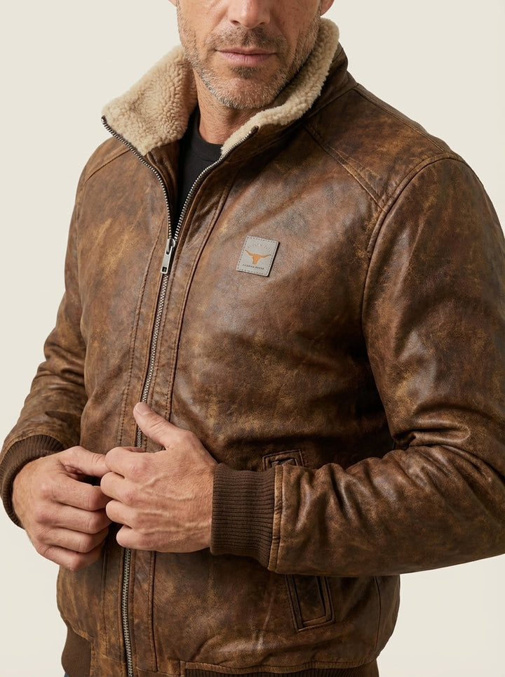Chaqueta Efecto Cuero | Riccardo