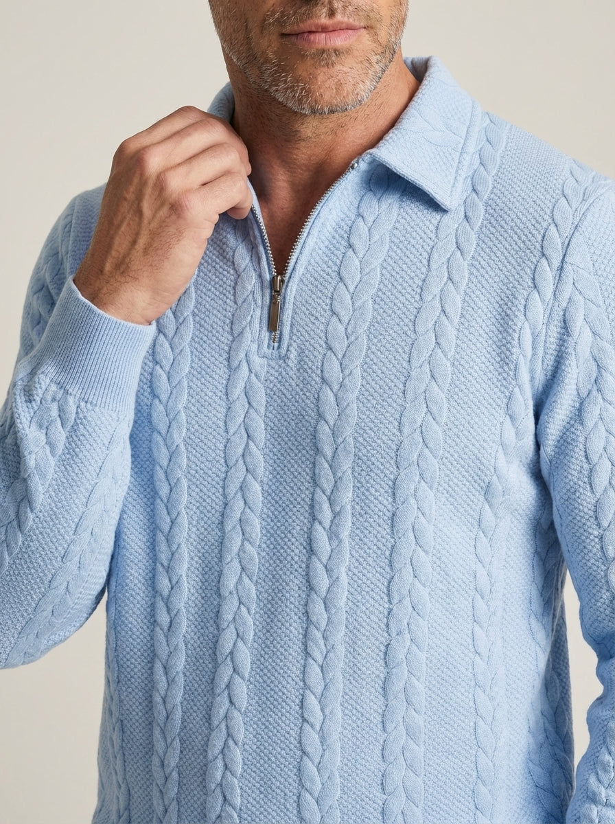 Álvaro - Jersey Polo Texturizado