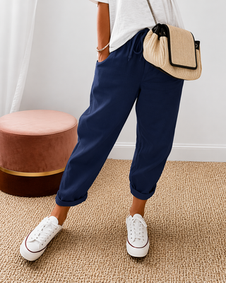 Lyna Pantalones Casual Relajados