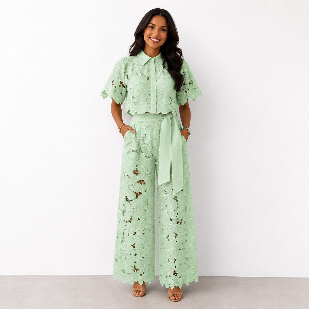 Isabela | Conjunto Elegante de Encaje