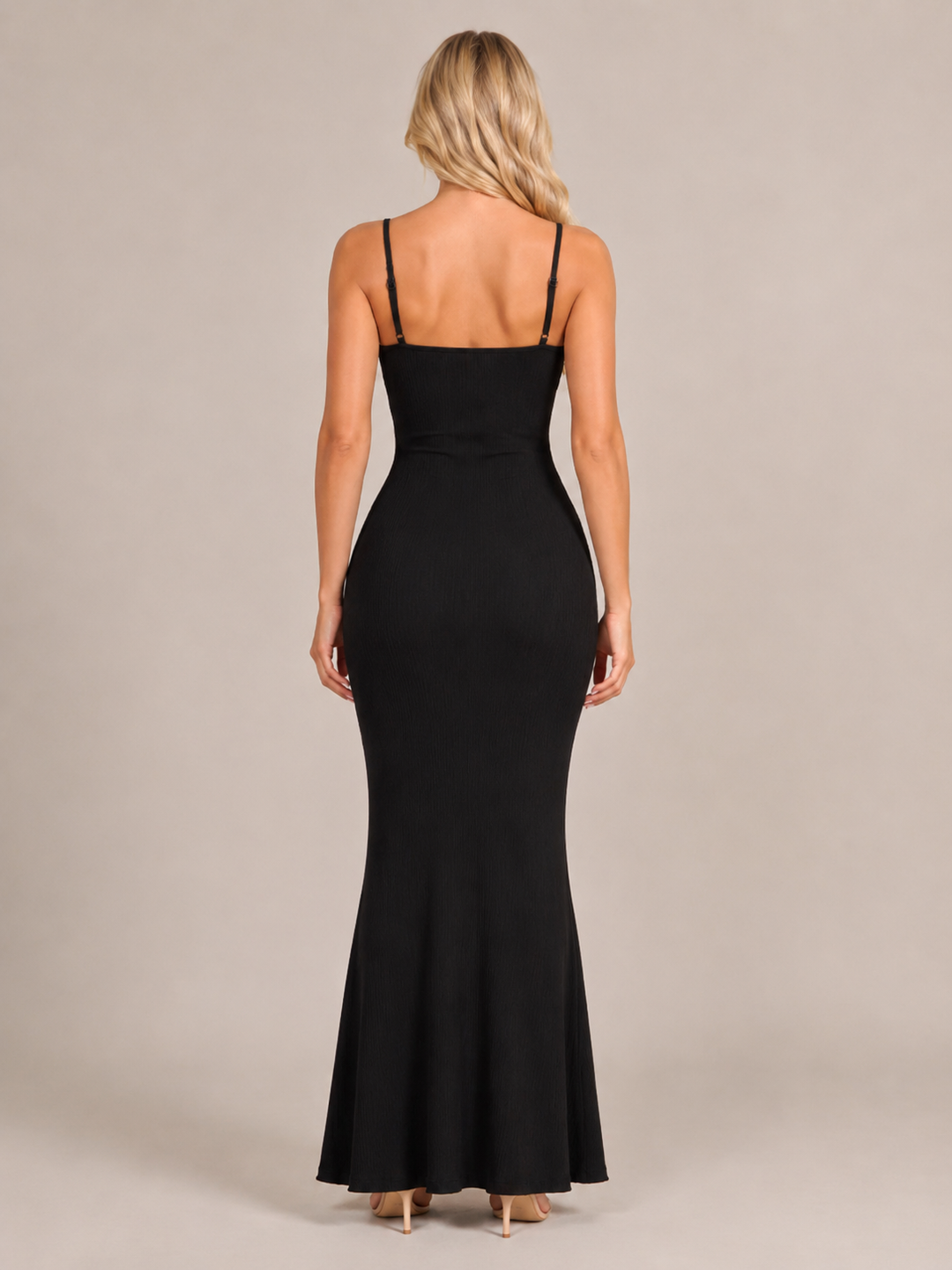 Vestido Maxi Shapewear para Damas con Tirantes de Espagueti