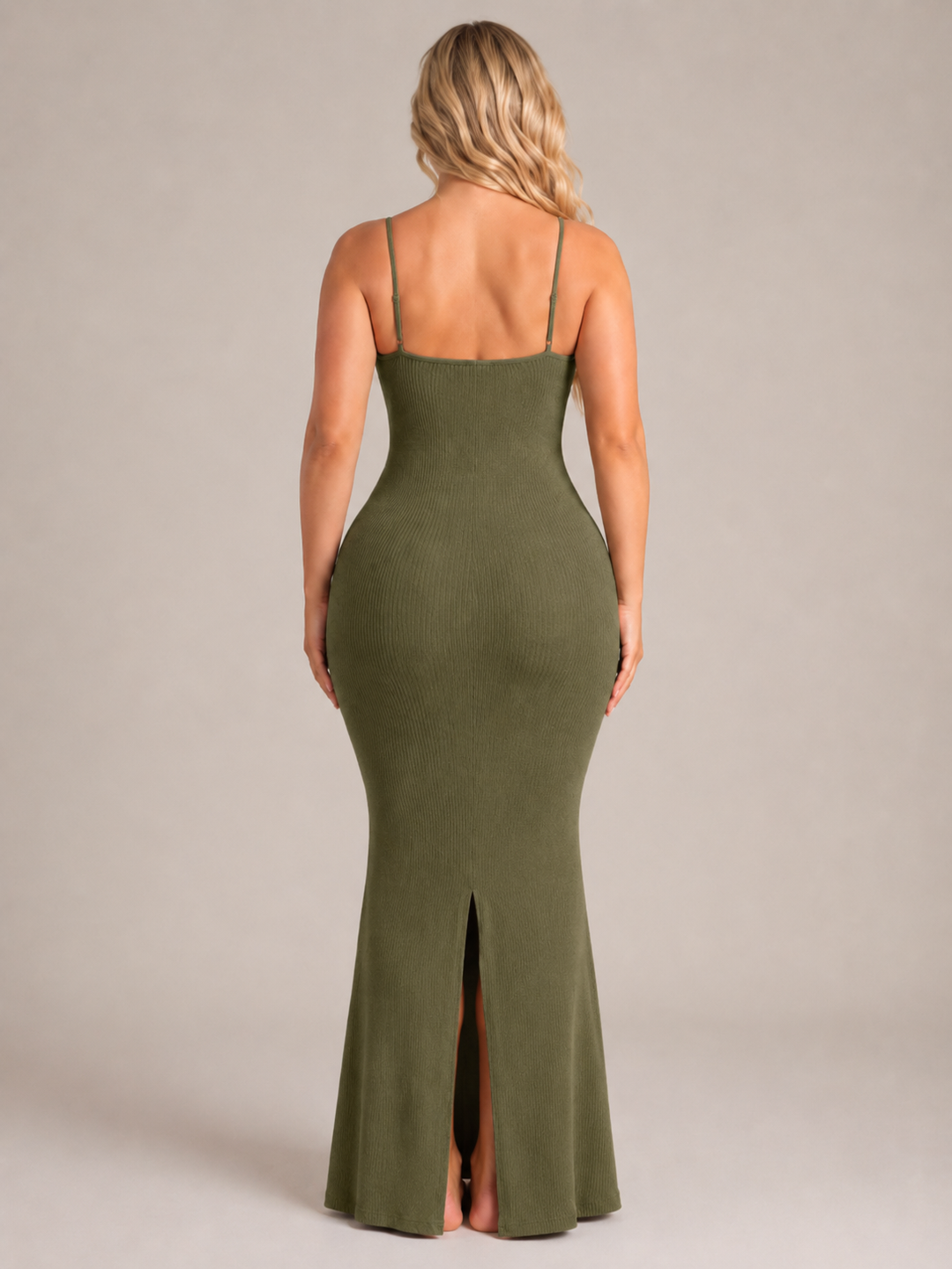 Vestido Maxi Shapewear para Damas con Tirantes de Espagueti