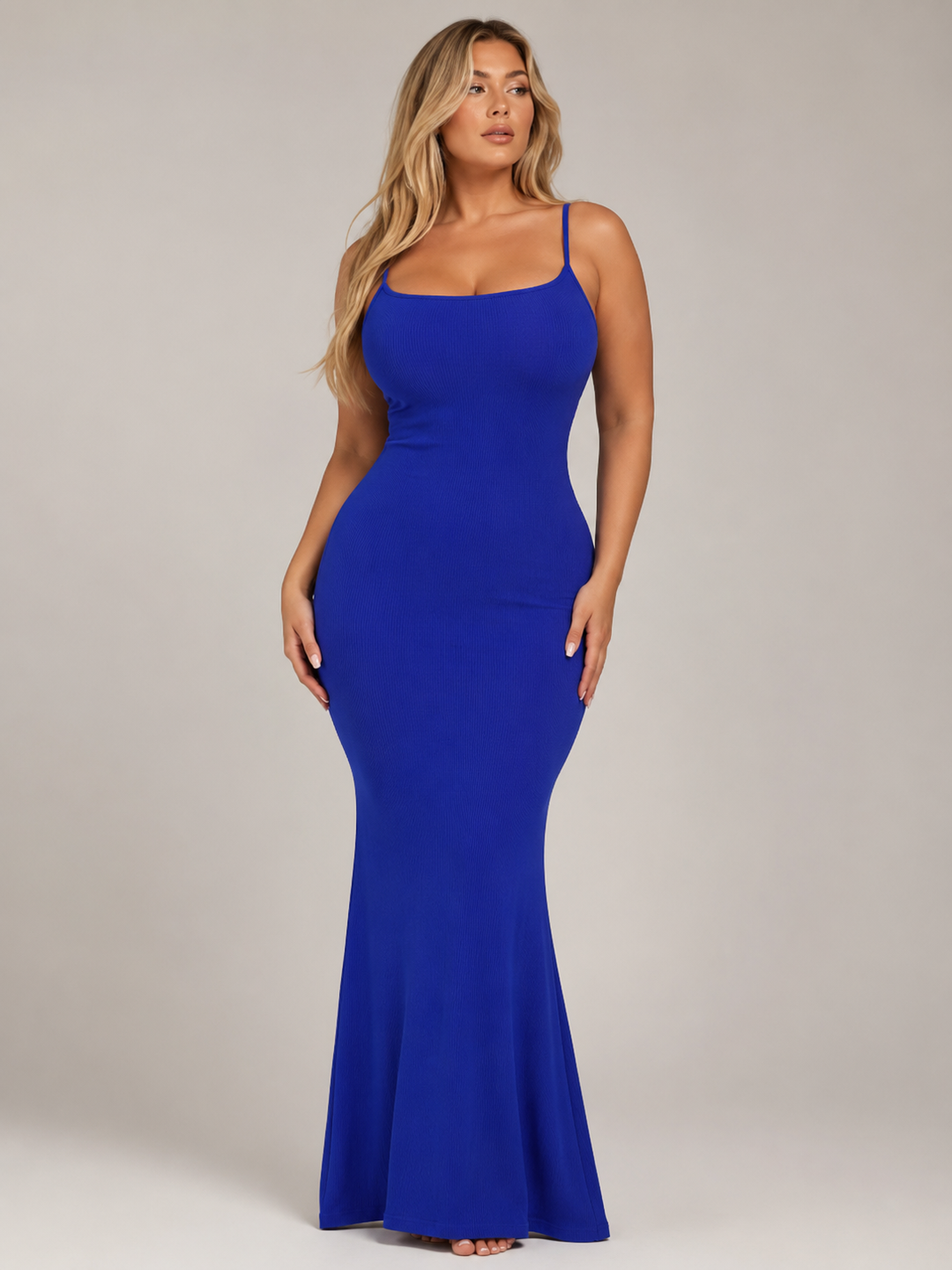 Vestido Maxi Shapewear para Damas con Tirantes de Espagueti