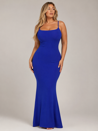 Vestido Maxi Shapewear para Damas con Tirantes de Espagueti