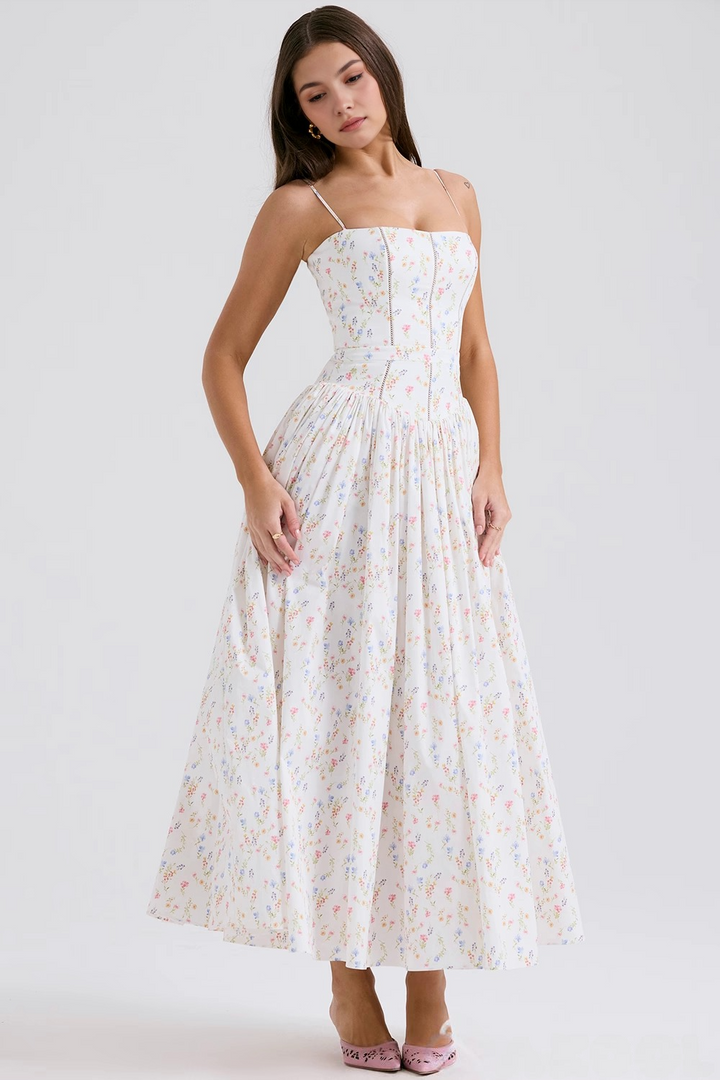 Estrella | Vestido midi floral
