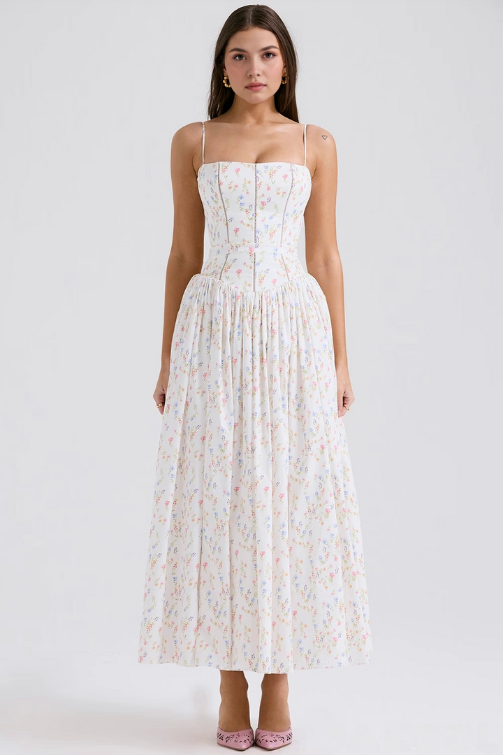 Estrella | Vestido midi floral