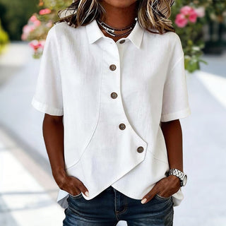 Blusa casual lisa