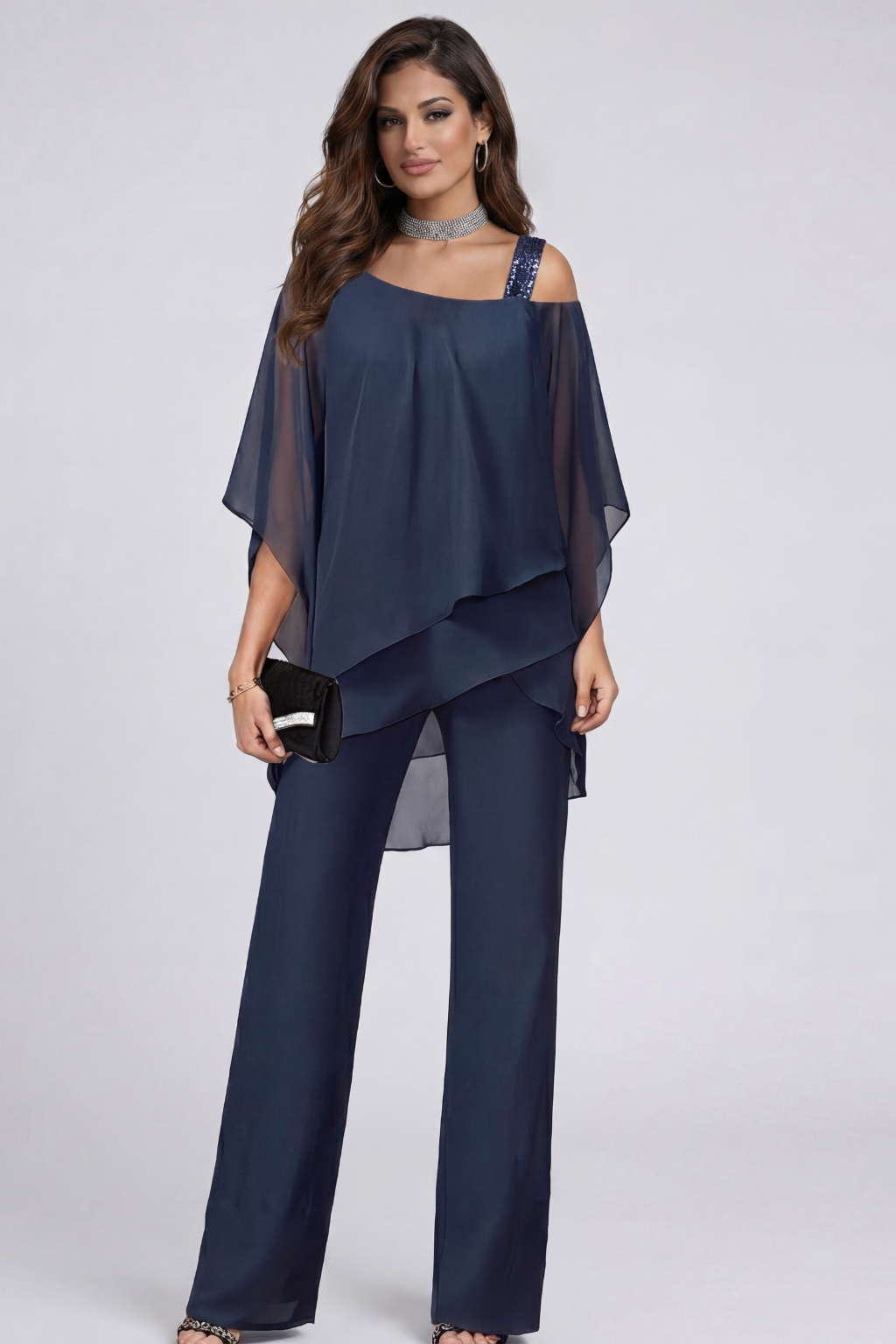 Conjunto de pantalón ancho | Manuela