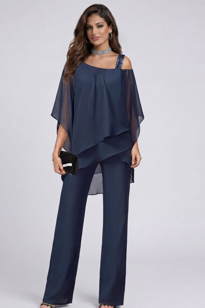 Conjunto de pantalón ancho | Manuela