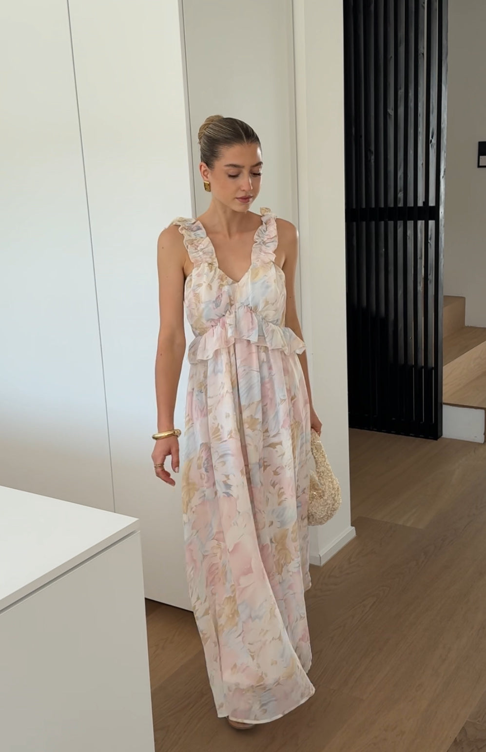 Vestido Largo Floral