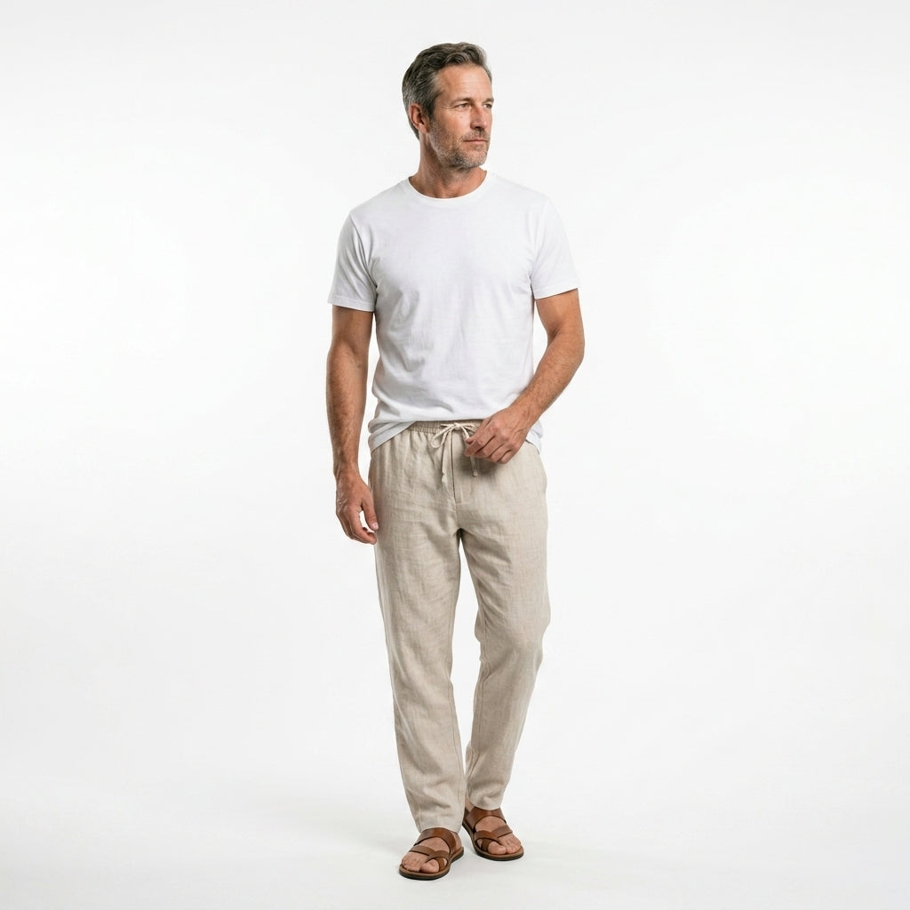 Pantalón de Lino | Palm Springs