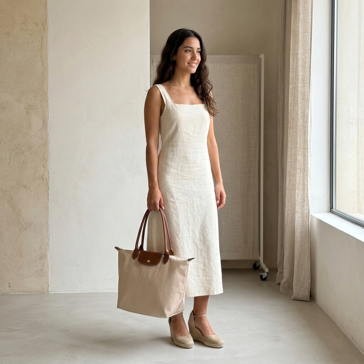 Here are some rewritten options:
- Amaia | Tote grande y versátil
- Amaia | Bolso tote de gran capacidad
- Amaia | Tote amplio y funcional
- Amaia | Bolso tote XL versátil
- Amaia | Tote shopper grande y versátil
- Amaia | Bolso tote amplio para uso diari