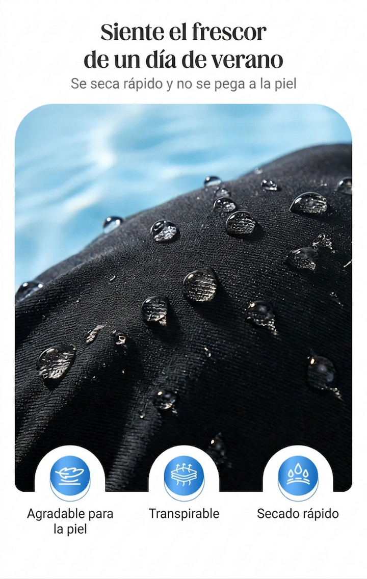 🌞 Renovación de verano: ¡50% de descuento! 🏖️ Cintura alta, acentos de malla y efecto moldeador para el look de verano perfecto 🌊☀️