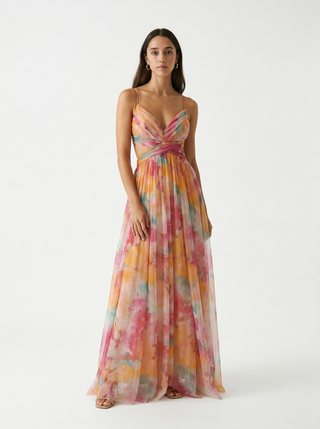 Lola | Vestido largo floral