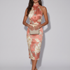 Marieta | Vestido elegante con cuello halter