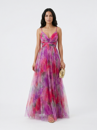 Lola | Vestido largo floral