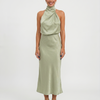 Carmina | Vestido largo con cuello halter