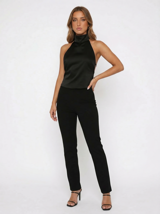 Chase | Blusa corta con espalda abierta