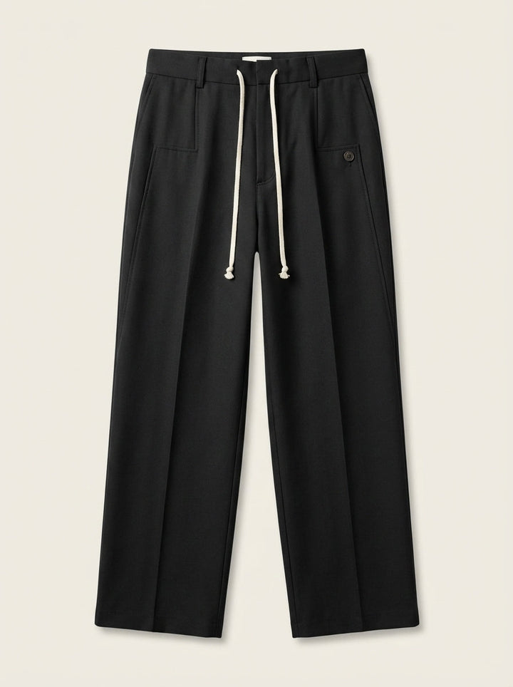 Marco - Pantalón Elegante con Cordón Ajustable