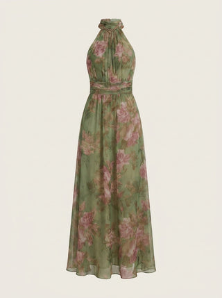 Sofía - Elegante Vestido de Verano con Estampado Floral