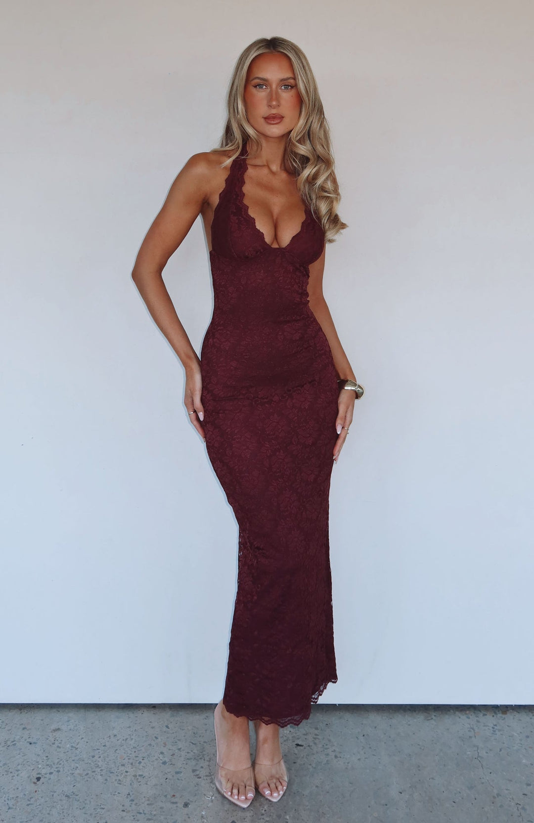 MITA | Lace Me Maxi Dress