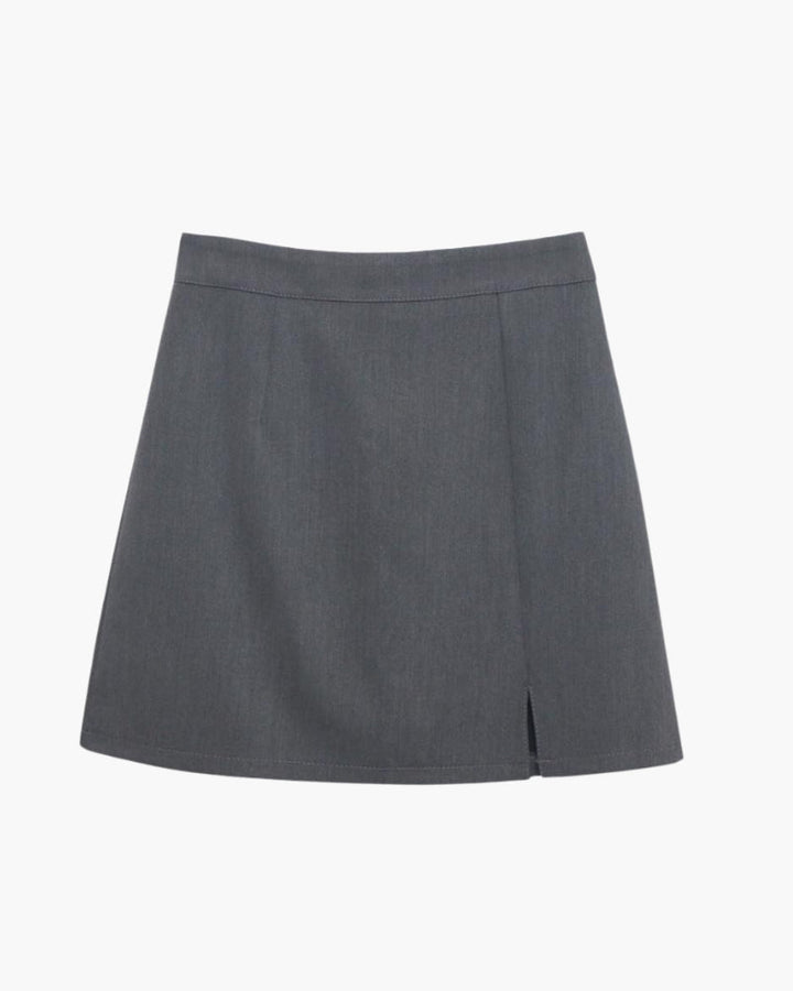 Falda Mini Recta | Oxford