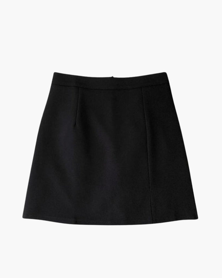 Falda Mini Recta | Oxford