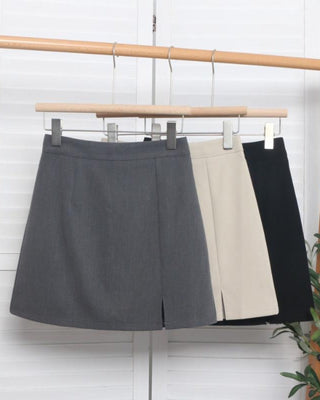Falda Mini Recta | Oxford