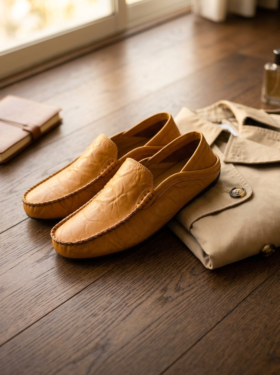 Mocasines de piel Zahian Valentina