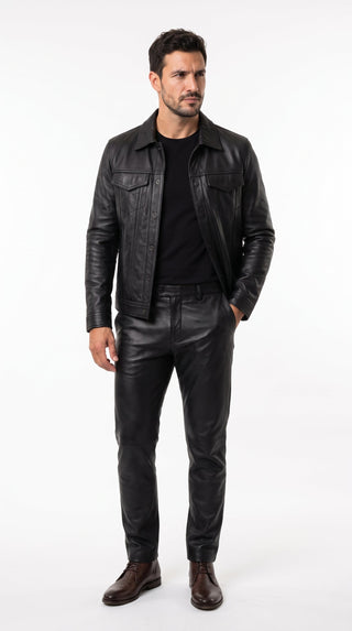 Chaqueta de cuero